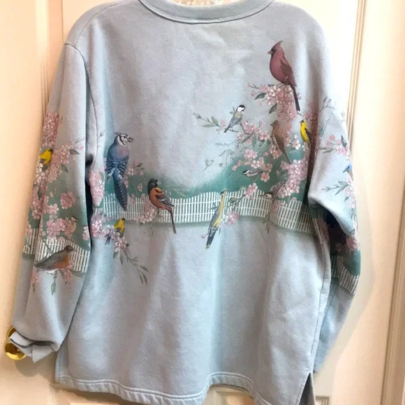 Song Bird Sweatshirt Top - Picture 5 of 9